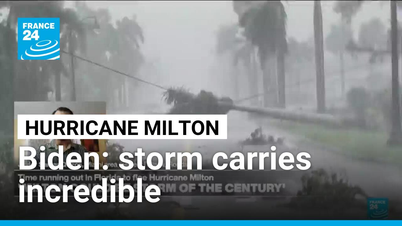 Tornadoes strike in Florida as Hurricane Milton approaches France 24